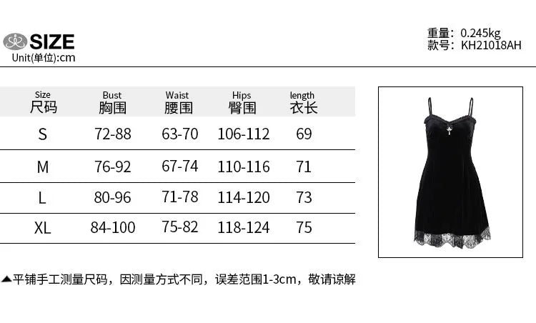 Goth Cross Sexy Purple Dress Vintage Velvet A Line Lolita Dress Aesthetic Gothic High Waist Ladies Club Party Dresses